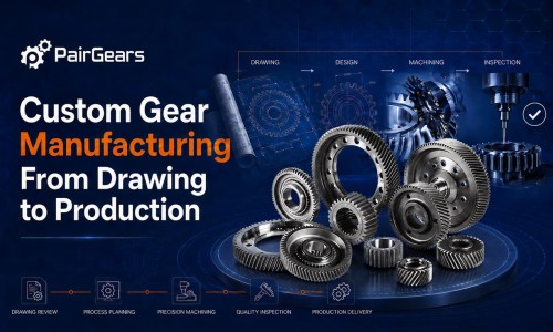 Custom Gear Manufacturing: From Drawing to Production