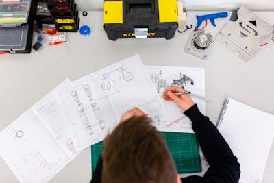 Industrial gear and machining workshop