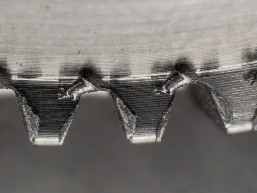 Gears machined by wear of gear hobbing tools