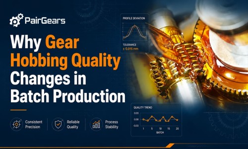 Why Gear Hobbing Quality Changes in Batch Production