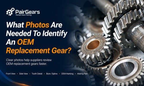 What Photos Are Needed to Identify an OEM Replacement Gear?