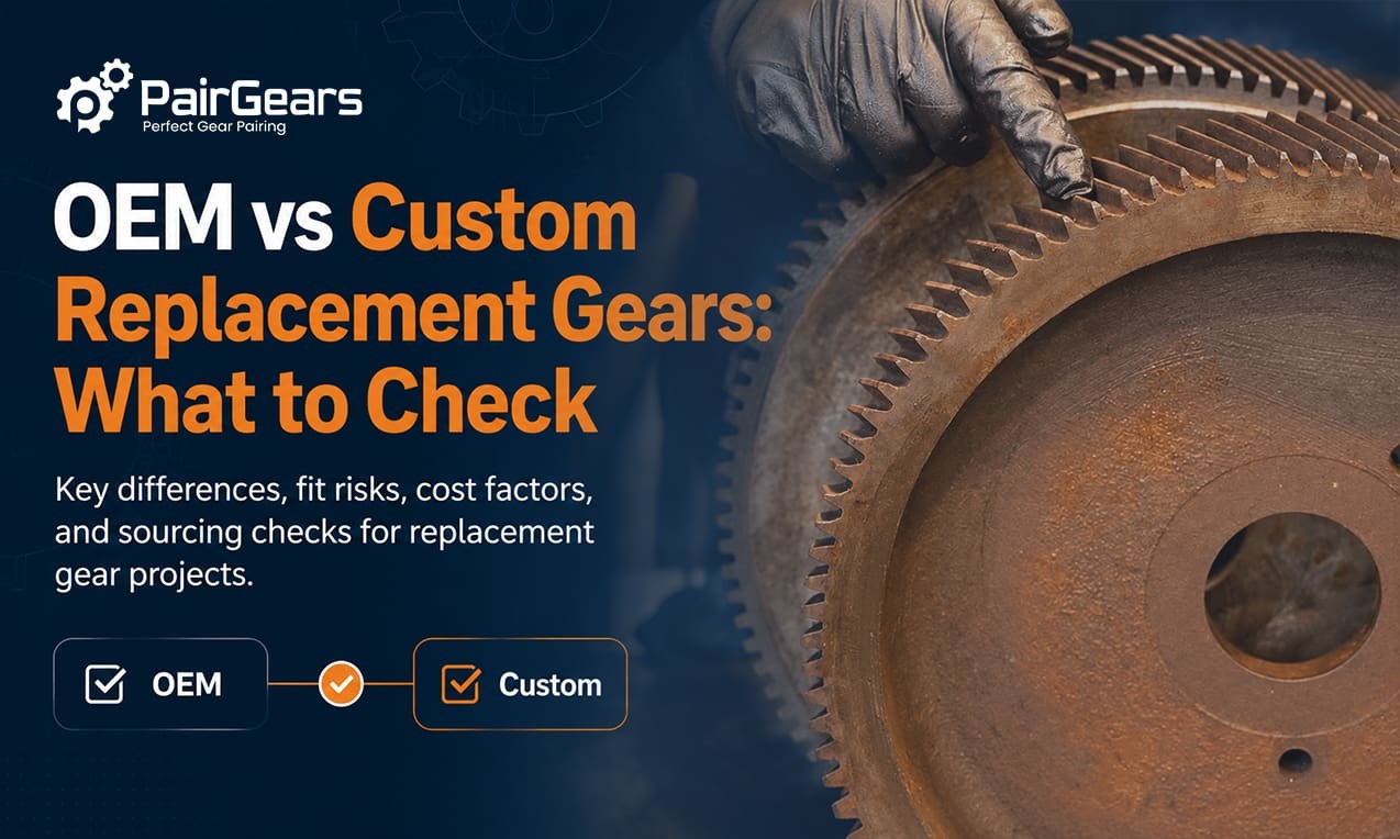 OEM vs Custom Replacement Gears: What to Check
