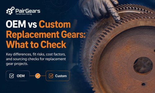 OEM vs Custom Replacement Gears: What to Check
