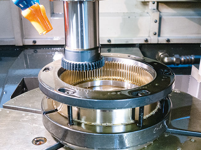 internal gear shaping