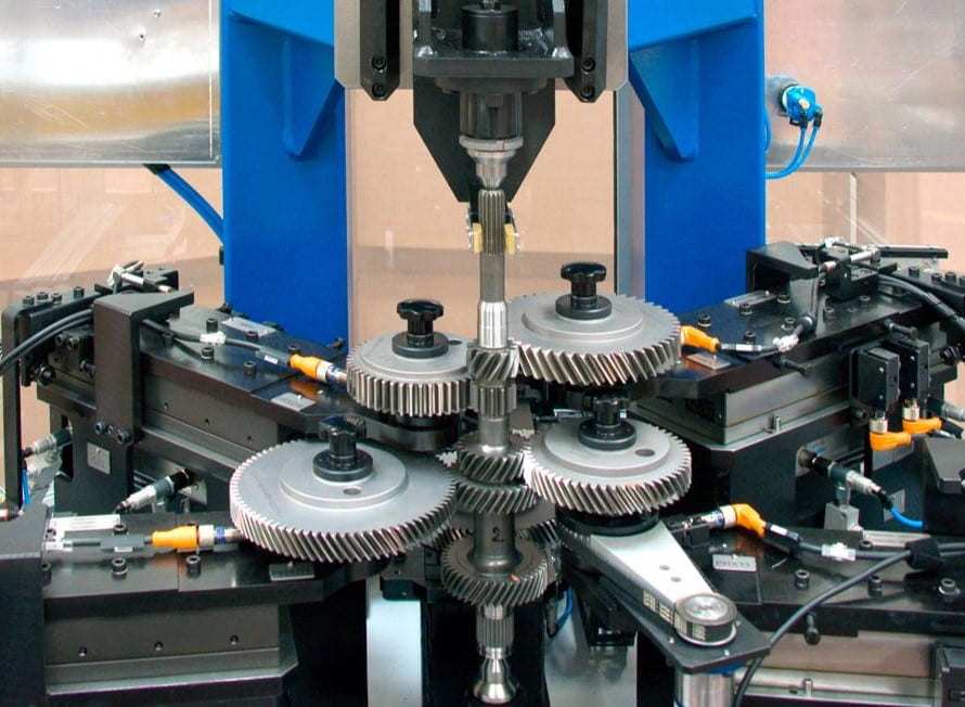 Gear meshing test
