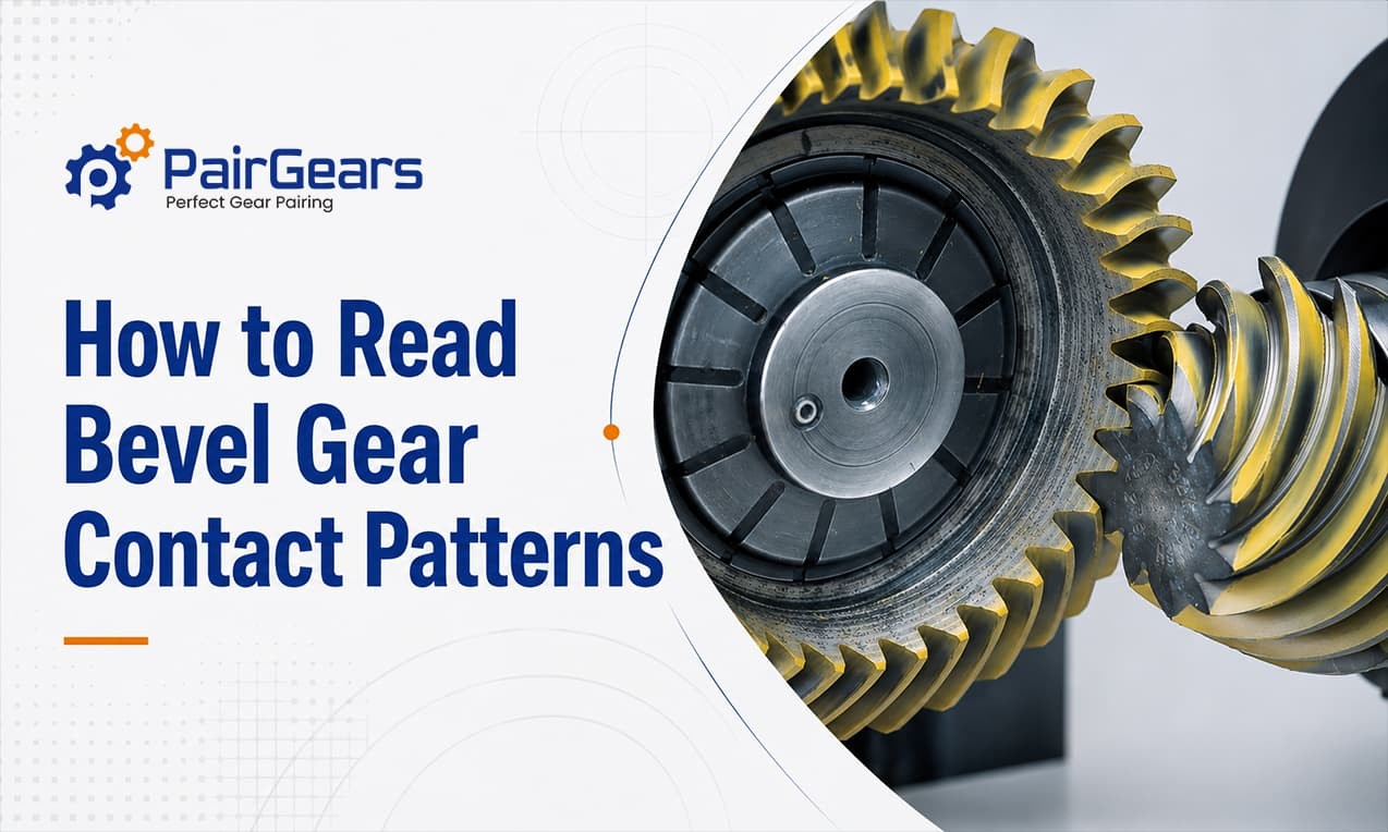 How to Read Bevel Gear Contact Patterns