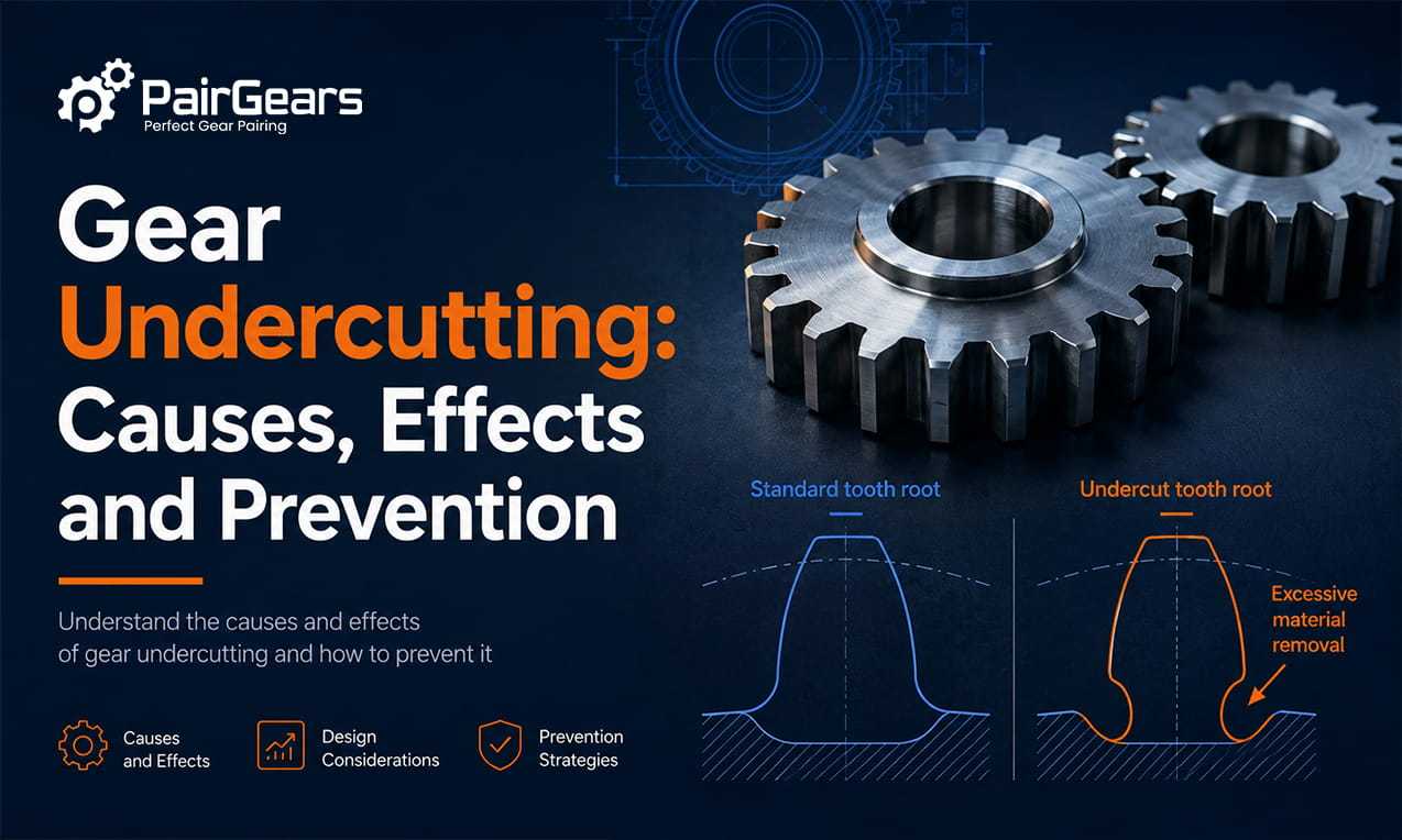 Gear Undercutting: Causes, Effects and Prevention