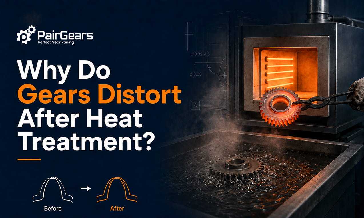 Why Do Gears Distort After Heat Treatment?