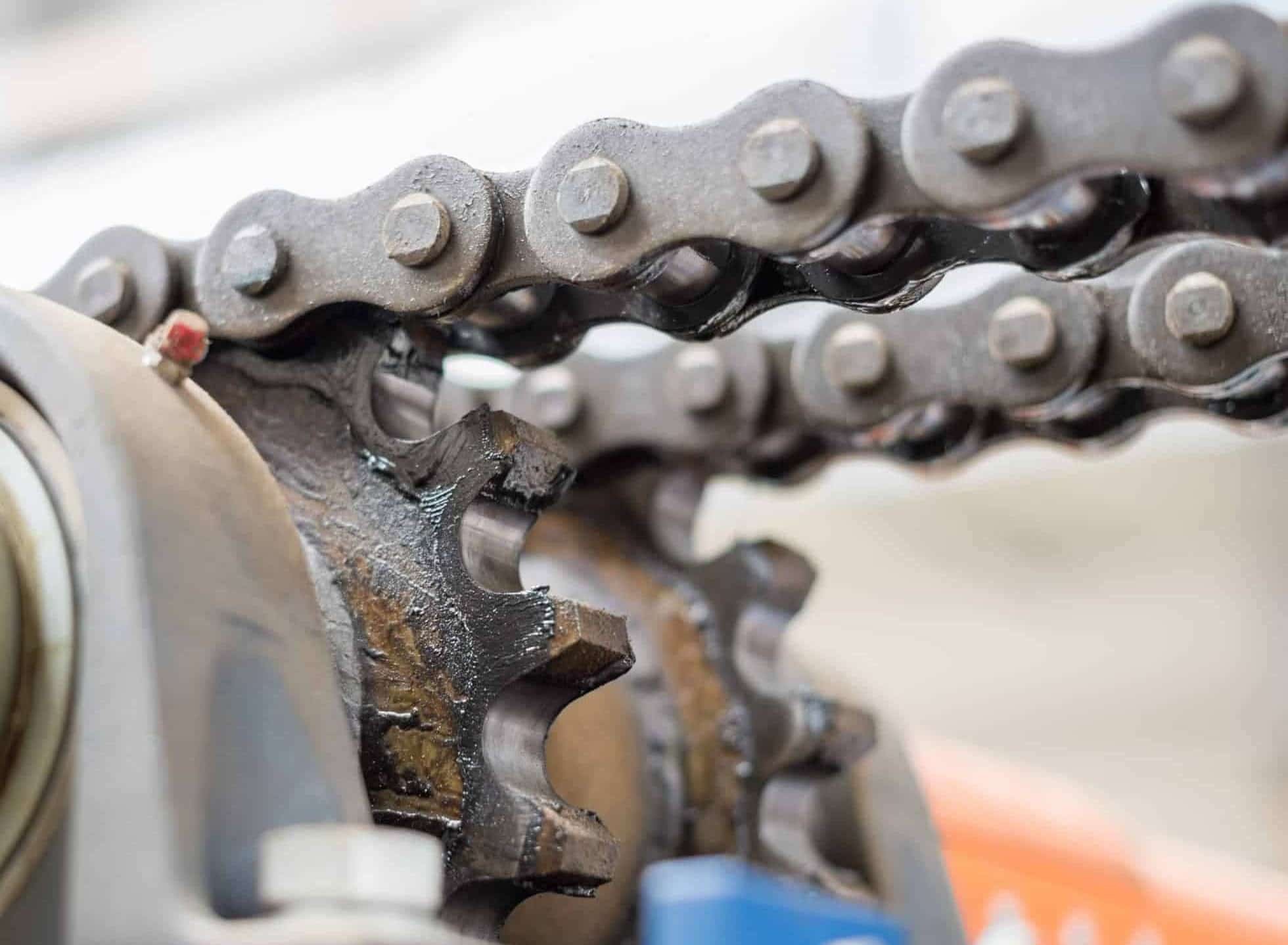 sprocket tooth wear