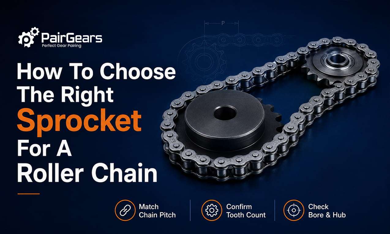 How to Choose the Right Sprocket for a Roller Chain