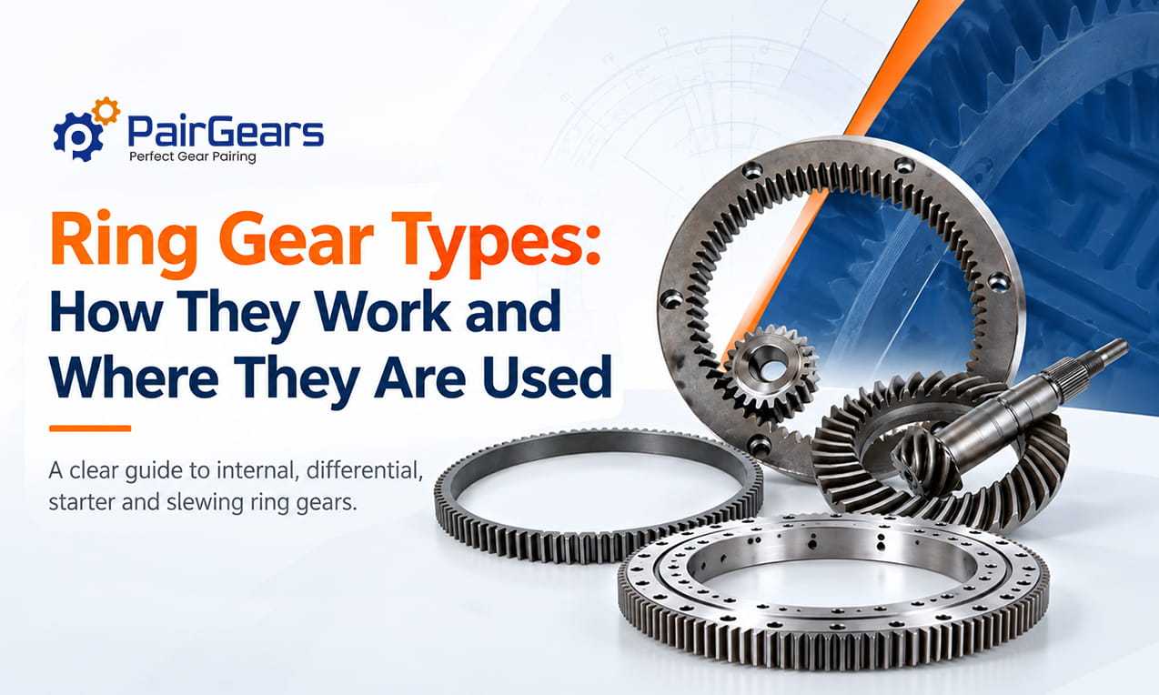 Ring Gear Types: How They Work and Where They Are Used