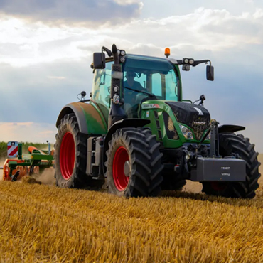 Worm gears for agricultural machinery