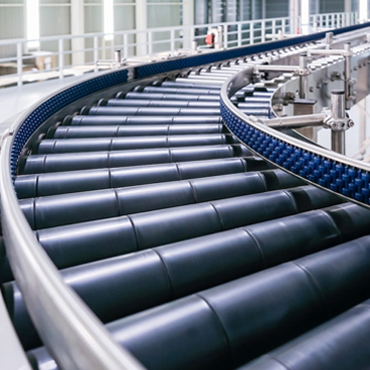 Worm gears for conveyors