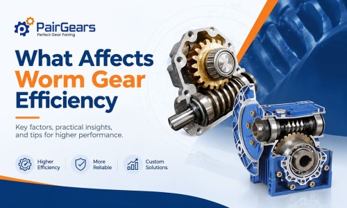 What Affects Worm Gear Efficiency