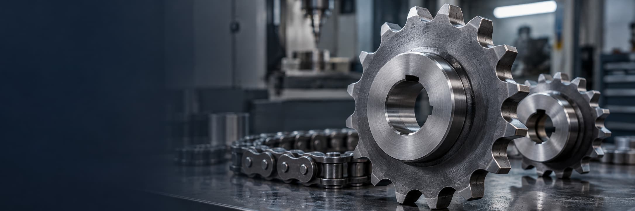 Custom sprockets for industrial chain transmission
