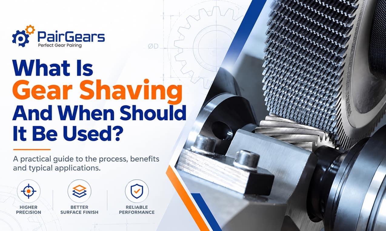 What Is Gear Shaving and When Should It Be Used?