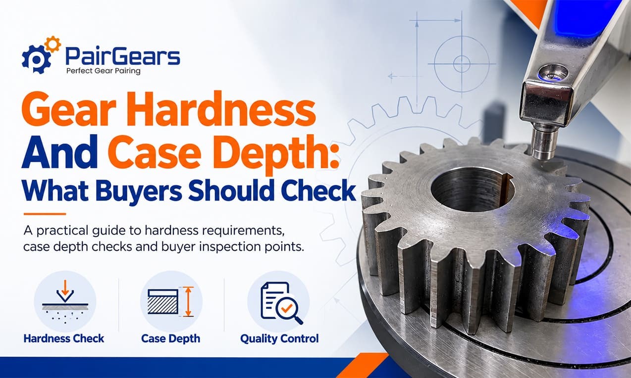 Gear Hardness and Case Depth: What Buyers Should Check