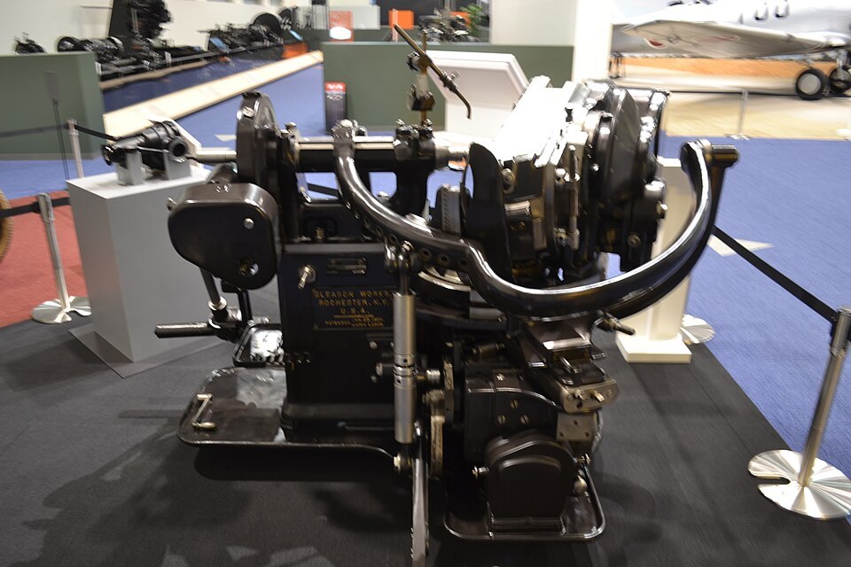 Historische Gleason-Verzahnmaschine im Yamazaki Mazak Museum of Machine Tools