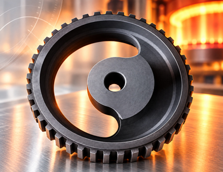 Steel belt pulley surface finishes