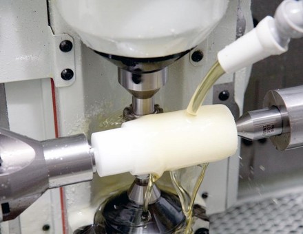 Deburring and finishing of precision plastic gears
