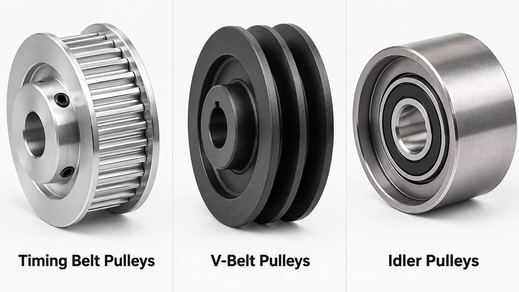 Main Types of Belt Pulleys