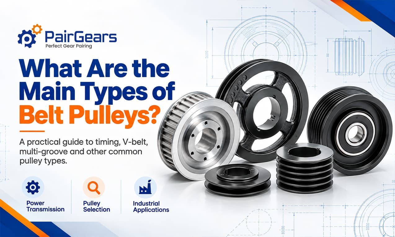 What Are the Main Types of Belt Pulleys?