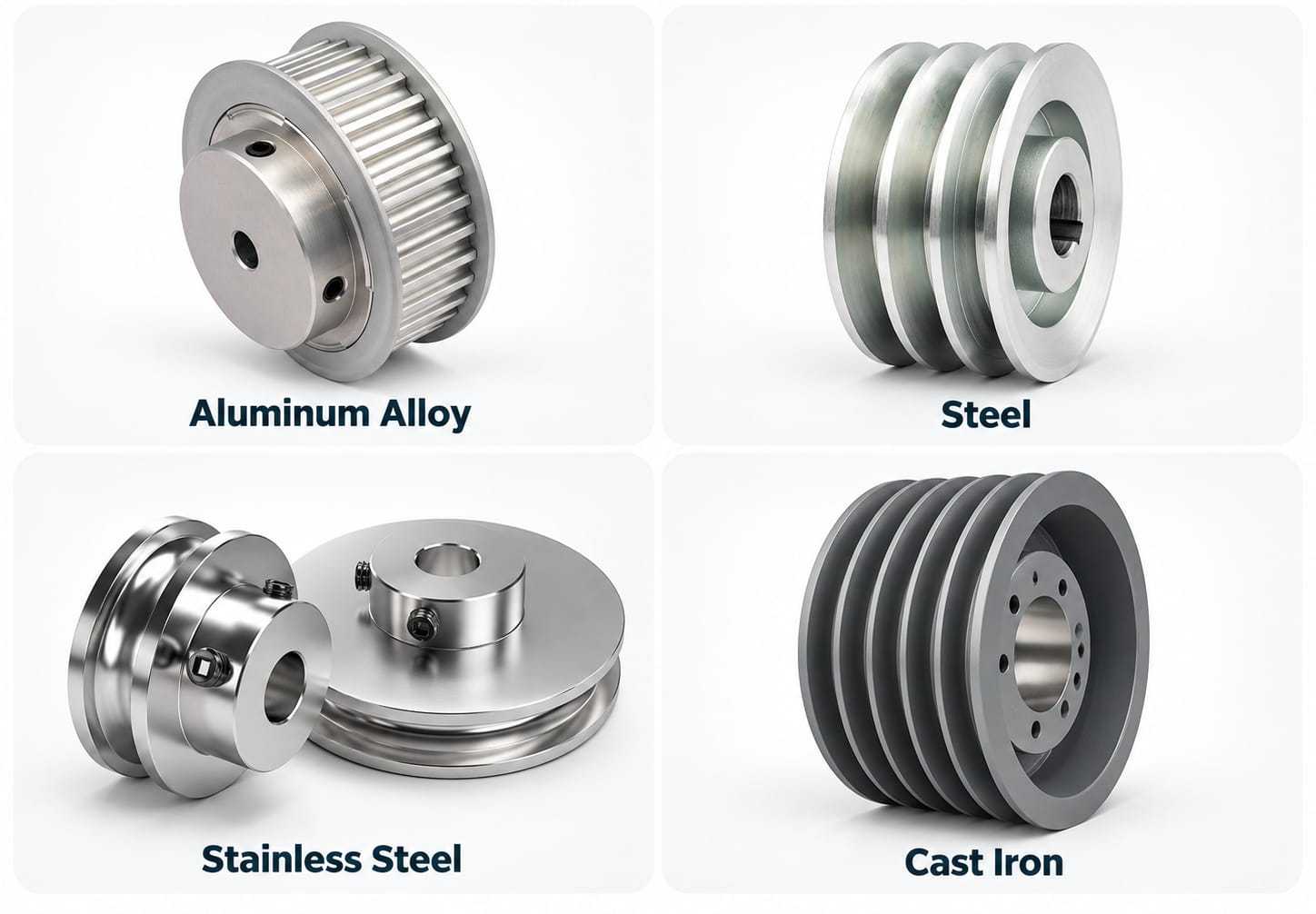 Belt Pulley Material Selection
