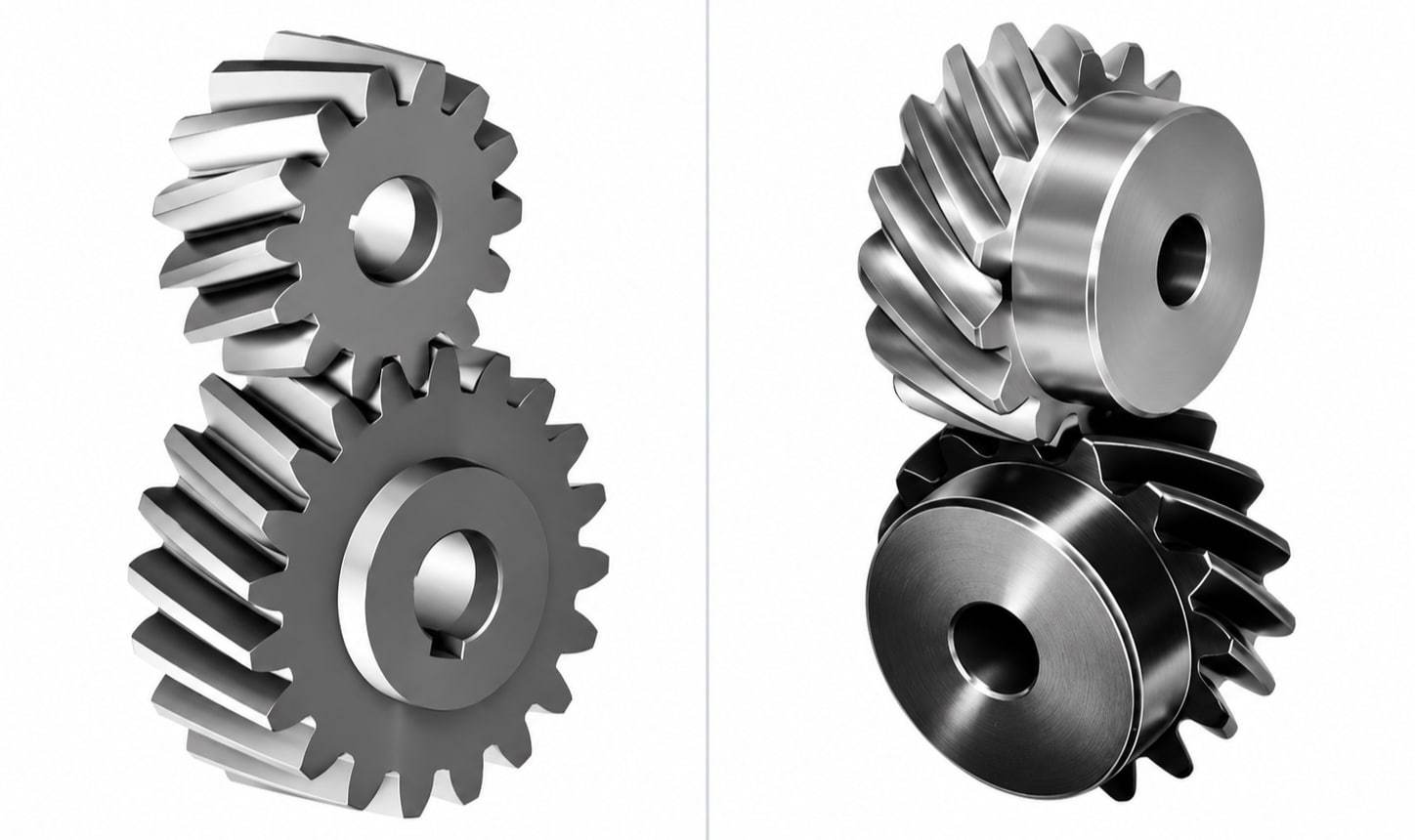 Screw Gears vs Helical Gears