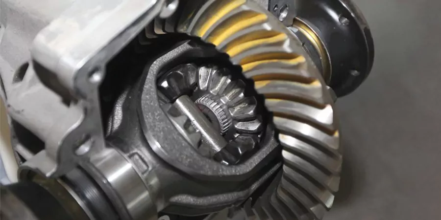 crown wheel and pinion application