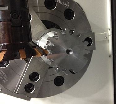 CNC equipment in a manufacturing workshop
