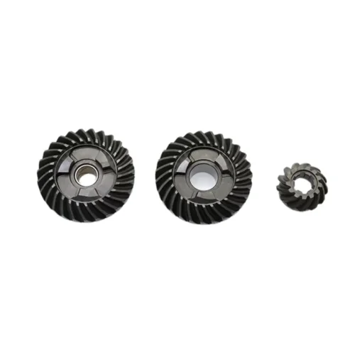 Spiral bevel gear mounted in an inspection fixture