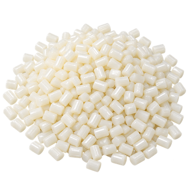 PA66 nylon engineering plastic material illustration