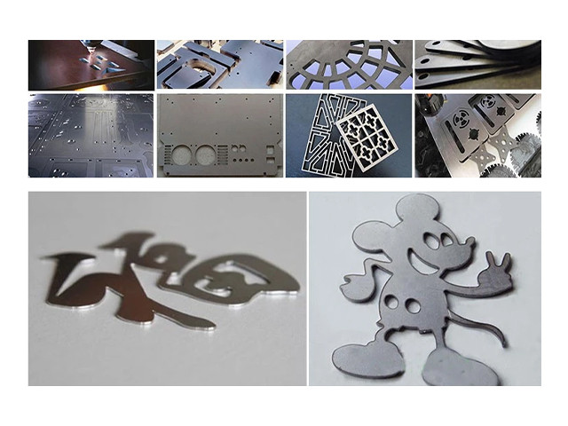 Fiber Laser Cutting Machine Workpiece display
