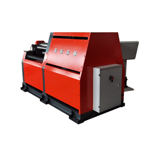 Stainless plate bending rolling machine with motor and gearbox | For end forming