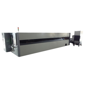 Double Table Seal Fiber Laser Cutting Machine | 6000W Power Metal Component Exchange Table Design
