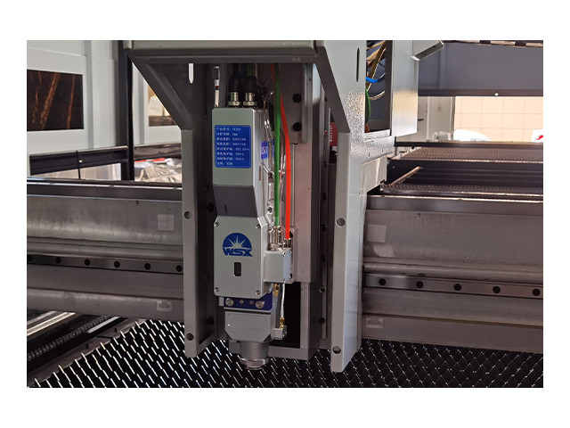 Double Table Seal Fiber Laser Cutting Machine Laser cutting head