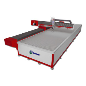 RONGWIN Customizable Waterjet Cutting Machine CNC Water Jet Cutter | Metal Plate And Pipe Cut