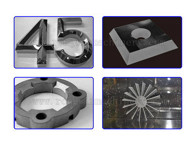 Waterjet Cutting Machine Workpiece display