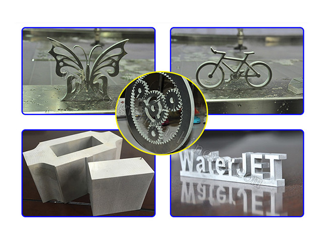 Waterjet Cutting Machine Workpiece display