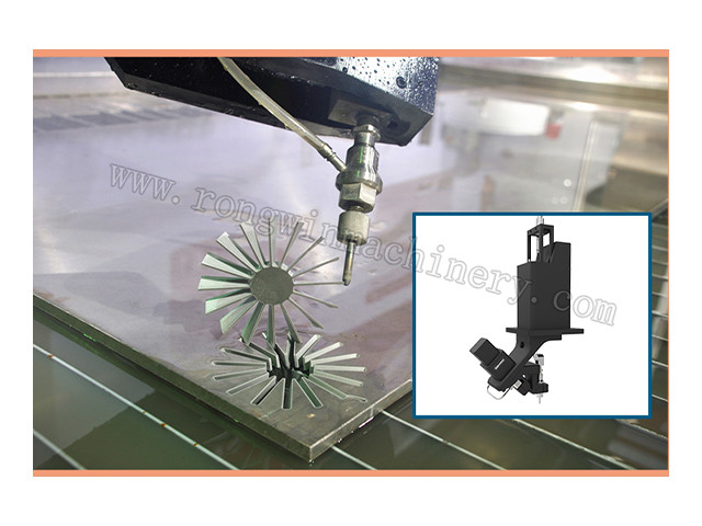 Waterjet Cutting Machine Workpiece display