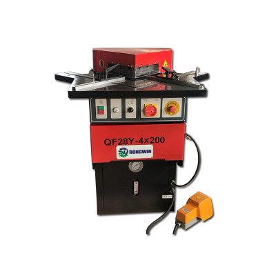 RONGWIN Customizable Hydraulic notching machine | metal sheet angle cutting