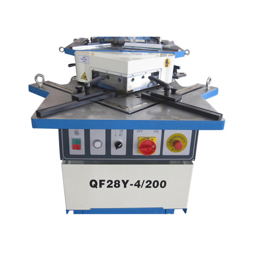 RONGWIN Customizable Hydraulic notching machine | metal sheet angle cutting