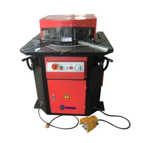 RONGWIN Customizable Hydraulic notching machine | metal sheet angle cutting