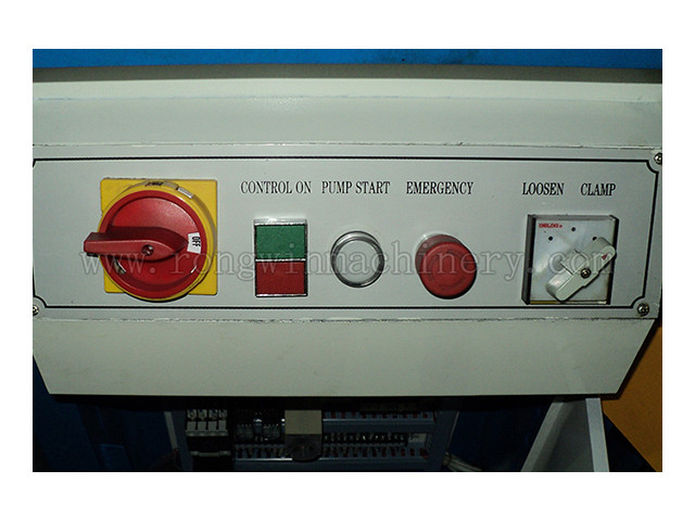 Hydraulic Notching Machine Operation Button