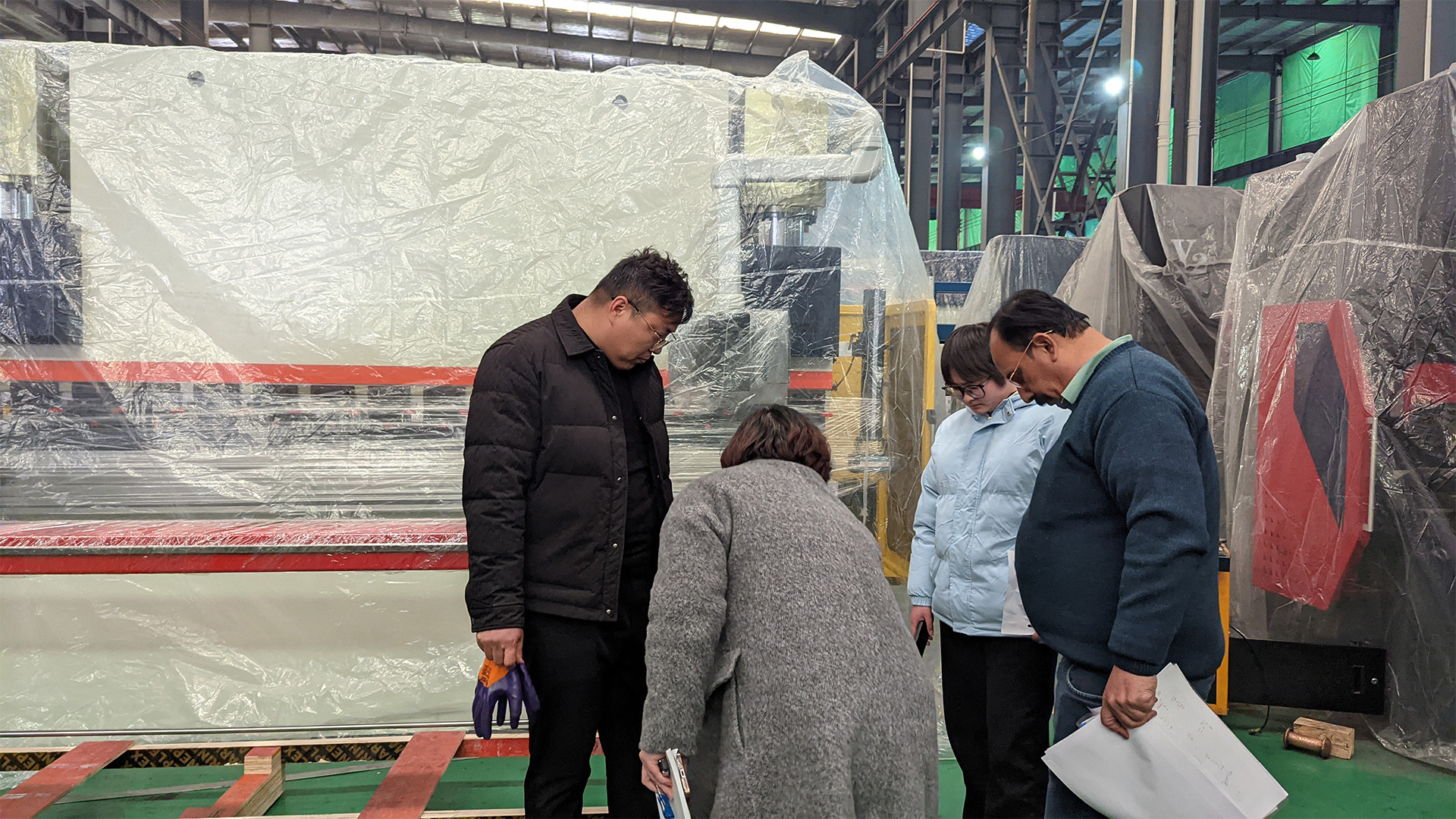 Industry leaders visited