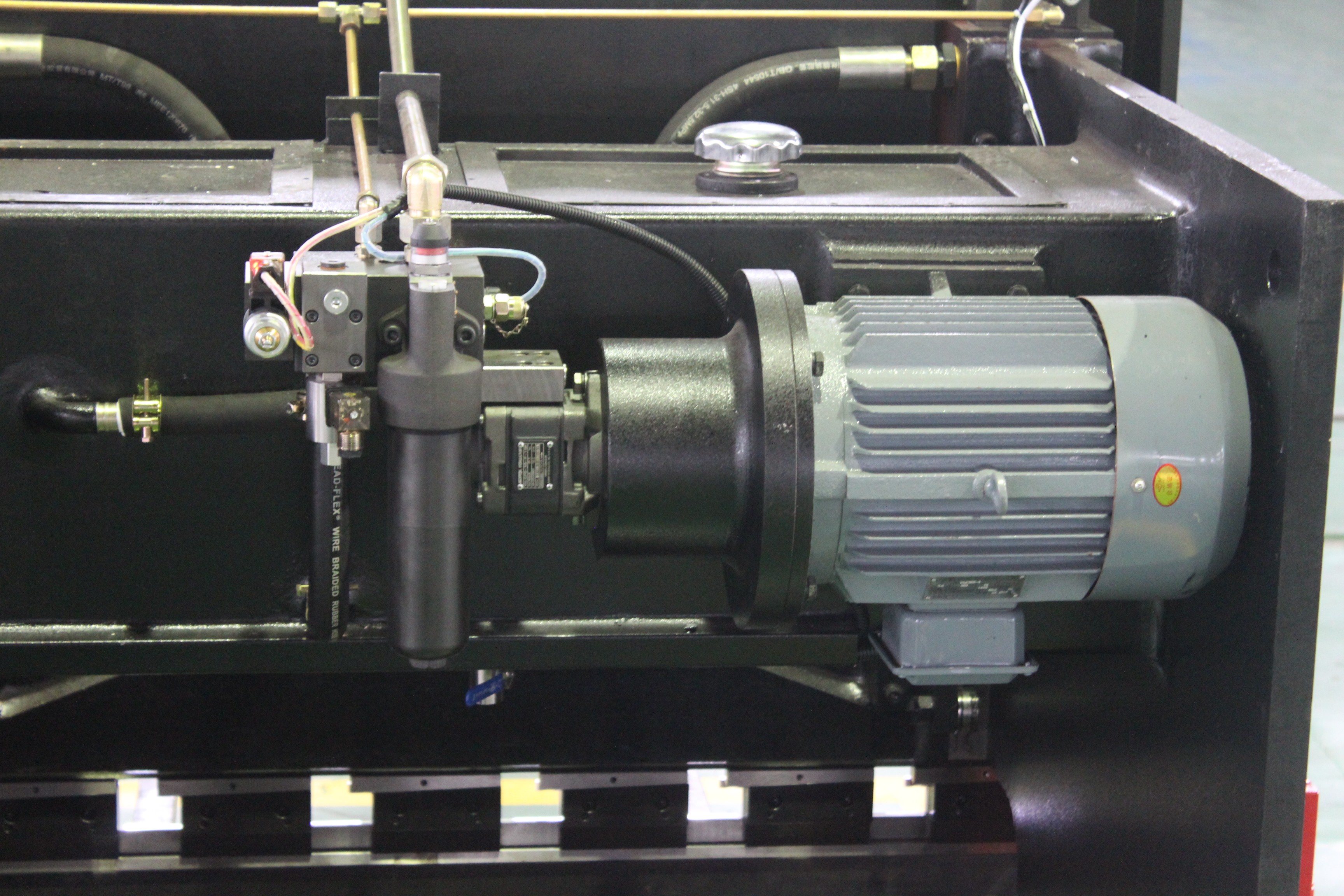 WF67K‑E CNC control panel interface