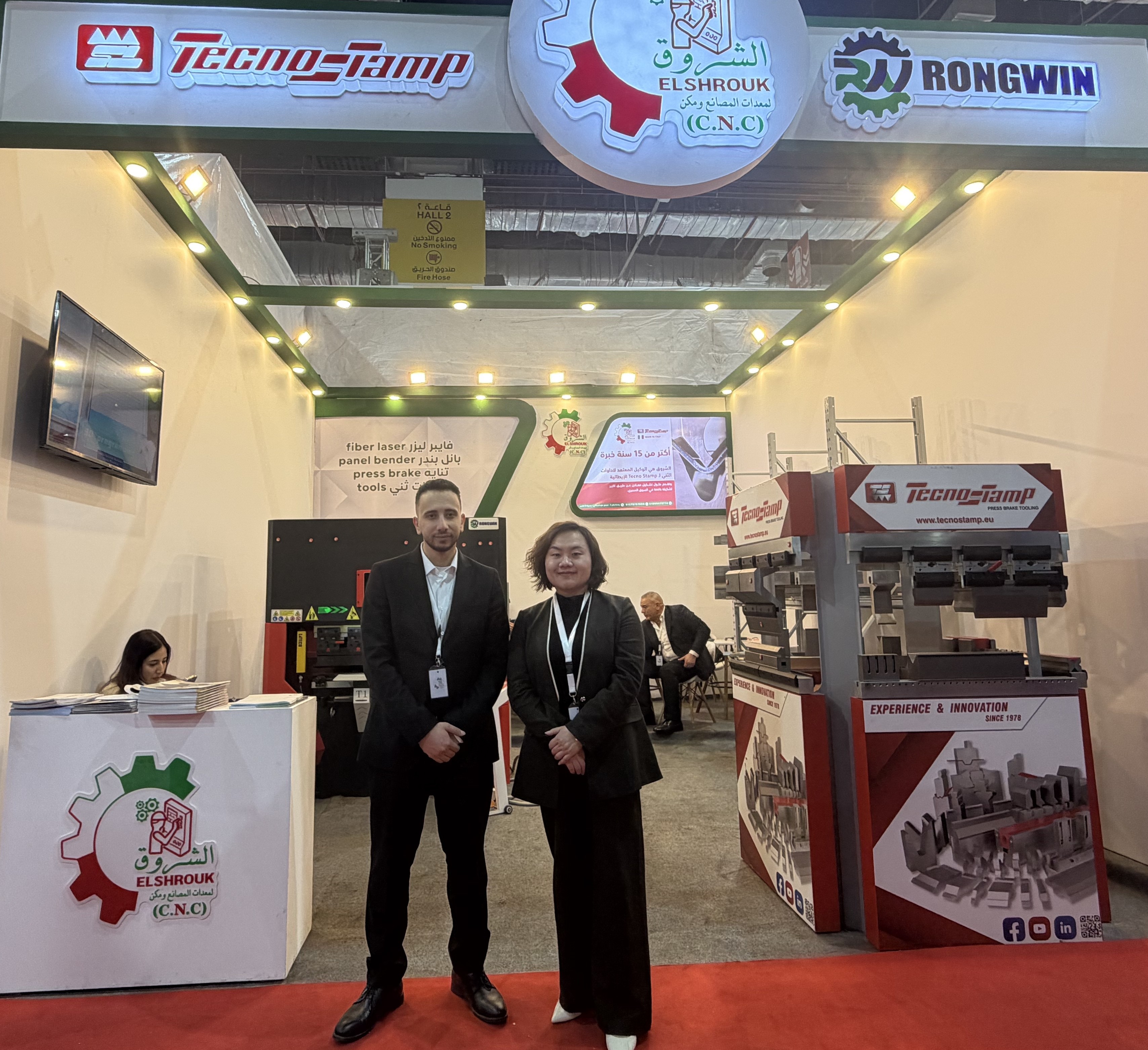Recently, RONGWIN achieved outstanding results at the CIEC exhibition in Cairo, Egypt, showcasing the future development potential of intelligent metal manufacturing.