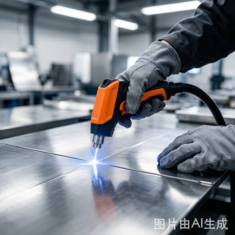 Handheld Fiber Laser Welding in Action