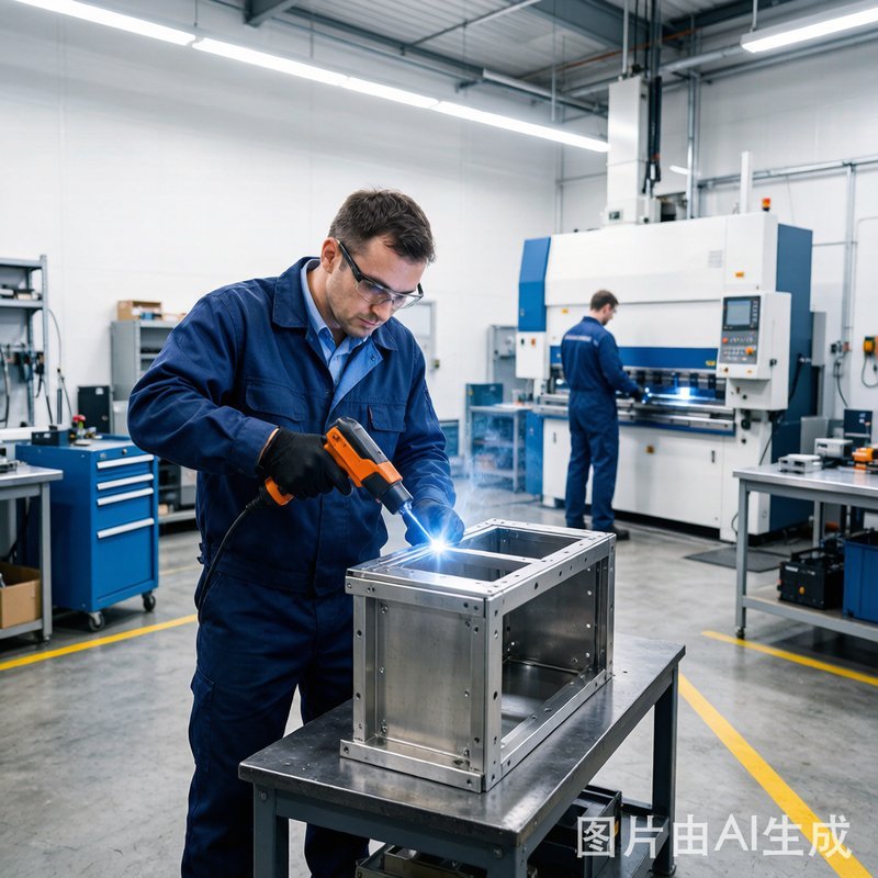 Modern Sheet Metal Fabrication Workshop