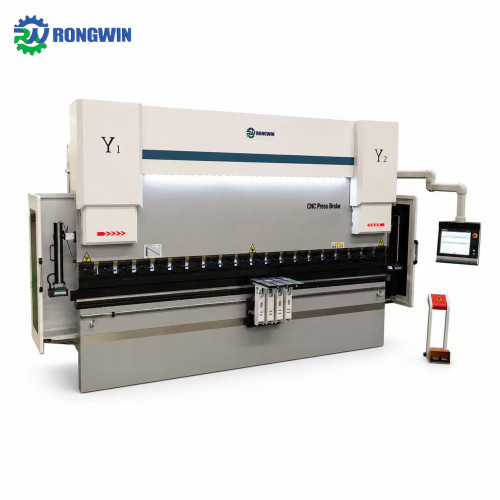 RWP-CNC Series RONGWIN CNC Hydraulic Press Brake Electro Hydraulic Synchronized Bending Machine
